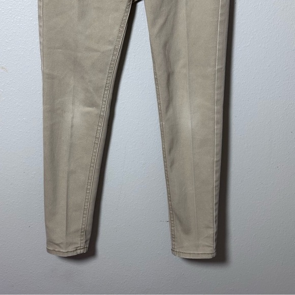 Wonder Nation Girls Kids‎ Khaki Tan Pants School Uniform Jeggings size M(7/8). - Picture 3 of 8